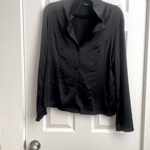 La Perla Black Silk PJ Top Only